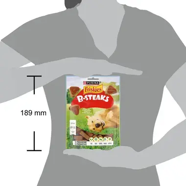 PURINA® Friskies® B-Steaks Snacks Chien