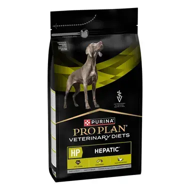 PURINA PRO PLAN VETERINARY DIETS HP Hepatic Croquettes pour chiot et chien adulte pour aider à soutenir la fonction hépatique