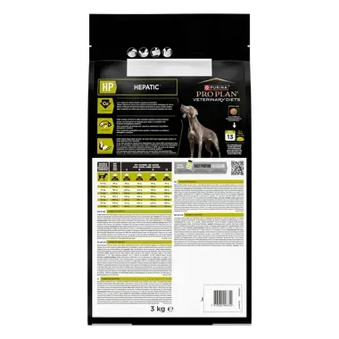 PURINA PRO PLAN VETERINARY DIETS HP Hepatic Croquettes pour chiot et chien adulte pour aider à soutenir la fonction hépatique