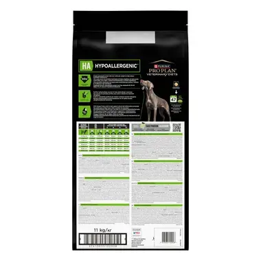 PURINA PRO PLAN VETERINARY DIETS HA Hypoallergenic Croquettes pour chiot et chien adulte pour réduire les intolérances alimen