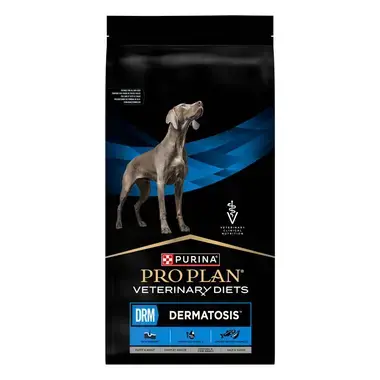 PURINA PRO PLAN VETERINARY DIETS DRM Dermatosis croquettes pour chiot et chien adulte