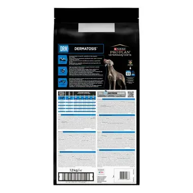 PURINA PRO PLAN VETERINARY DIETS DRM Dermatosis croquettes pour chiot et chien adulte