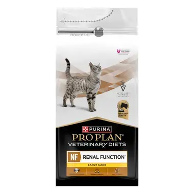 PURINA® PRO PLAN® VETERINARY DIETS NF RENAL FUNCTION EARLY CARE  Aliment complet pour chat adulte pour aider à soutenir l'ins