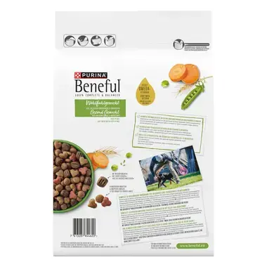 PURINA BENEFUL Poids Optimal au poulet et aux légumes du jardin, Croquettes pour chien, Sac 2.8kg