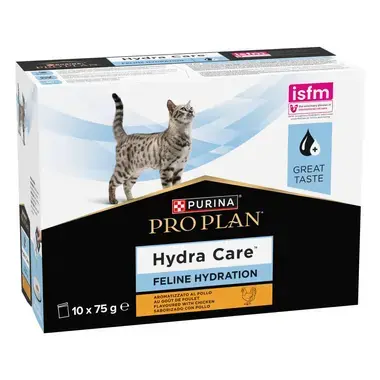 Purina® Pro Plan® Veterinary Diets Feline HC - Sachets pour Chat augmentant l'Apport Hydrique