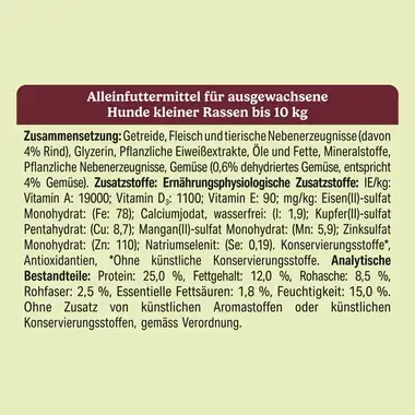 PURINA FRISKIES® Mini Menu Nutri Soft