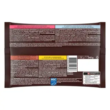 GOURMET™ A la Carte Raffinessen des Küchenchefs mit Forelle, garniert mit Zucchini und Reis