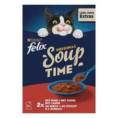 FELIX® Soup Original mit Rind, mit Huhn, mit Lamm