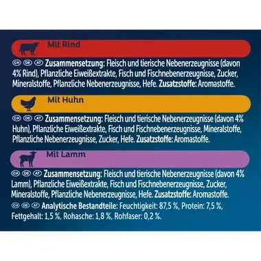 FELIX® Soup Original mit Rind, mit Huhn, mit Lamm