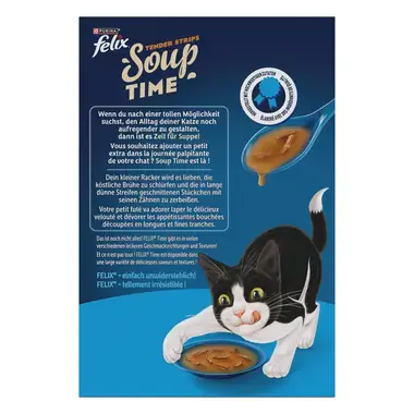 FELIX® Soup Tender strips au Cabillaud, au Thon, au Carrelet