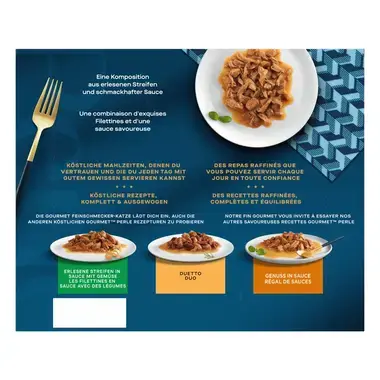 PURINA Gourmet Perle Erlesene Streifen in Sauce