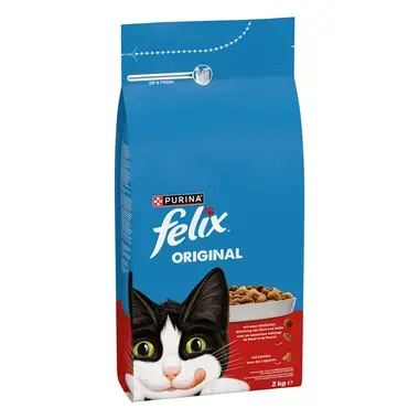 FELIX® Original Bœuf, Poulet avec des Légumes