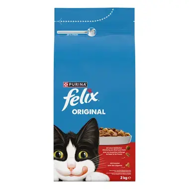 FELIX® Original Bœuf, Poulet avec des Légumes