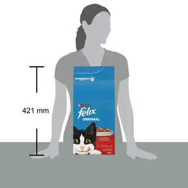 FELIX® Original Bœuf, Poulet avec des Légumes