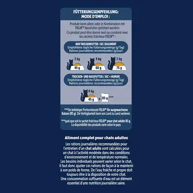 FELIX® Délicieux Duos Bœuf, Poulet et riche en Betterave