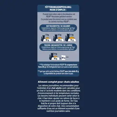 FELIX® Délicieux Duos Poulet, Dinde et riche en Betterave