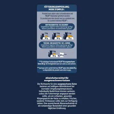 FELIX® Doppelt lecker Mischung aus Huhn und Truthahn und reich an Rote Bete
