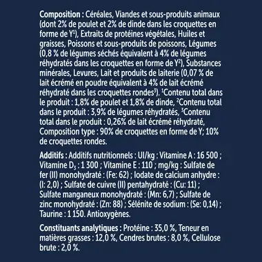 FELIX® Délicieux Duos Junior Poulet, Dinde, avec du Lait et des Légumes
