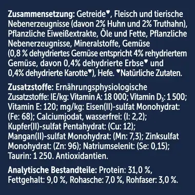FELIX® Doppelt Lecker, Senior Mischung aus Huhn und Truthahn und mit Gemüse