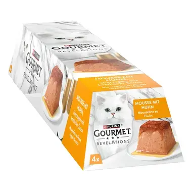 GOURMET™ Revelations Mousse mit Huhn, überzogen mit einer köstlichen Sauce