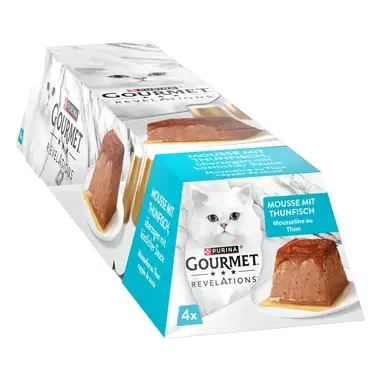 GOURMET™ Revelations Mousse mit Thunfisch, überzogen mit einer köstlichen Sauce