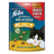 FELIX® NATURALLY DELICIOUS POULET & HERBE A CHATS 6X180 g