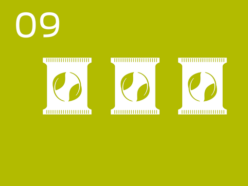 09 Infografik zum Recycling der Verpackungen