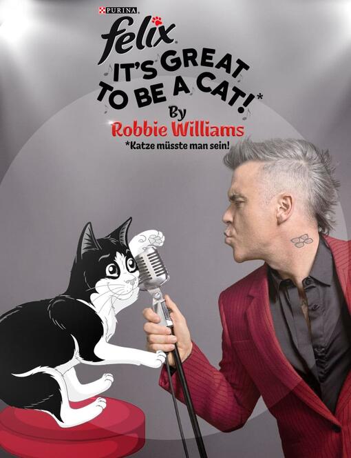 Felix und Robbie zusammen am Mikrofon