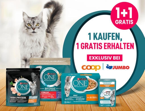 Nimm an der PURINA ONE® Spar-Aktion teil!