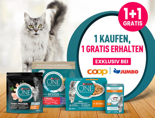 PURINA ONE® Gratisprodukt sichern