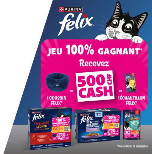 FELIX vous réserve une surprise pleine de malice